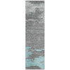Piper Looms Chantille Abstract ACN2010 Teal Machine Washable Area Rug Runner Main Image