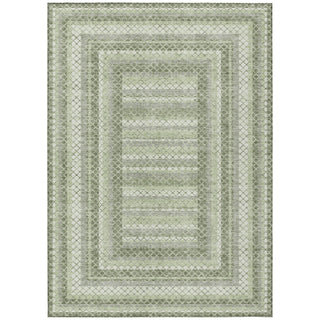 Piper Looms Chantille Geometric ACN2011 Aloe Machine Washable Area Rug main image