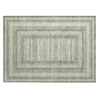 Piper Looms Chantille Geometric ACN2011 Aloe Machine Washable Area Rug Scatter Main Image