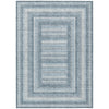 Piper Looms Chantille Geometric ACN2011 Denim Machine Washable Area Rug main image