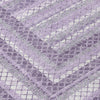 Piper Looms Chantille Geometric ACN2011 Lavender Machine Washable Area Rug Swatch Image