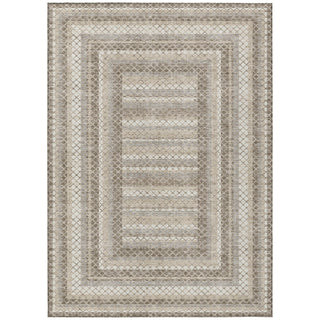 Piper Looms Chantille Geometric ACN2011 Taupe Machine Washable Area Rug main image