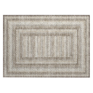 Piper Looms Chantille Geometric ACN2011 Taupe Machine Washable Area Rug Scatter Main Image