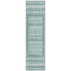 Piper Looms Chantille Geometric ACN2011 Teal Machine Washable Area Rug Runner Main Image