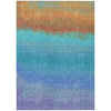 Piper Looms Chantille Ombre ACN2012 Aqua Machine Washable Area Rug main image