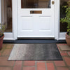 Piper Looms Chantille Ombre ACN2012 Black Machine Washable Area Rug Scatter Outdoor Lifestyle Image Feature