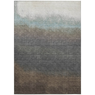 Piper Looms Chantille Ombre ACN2012 Brown Machine Washable Area Rug main image