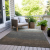 Piper Looms Chantille Ombre ACN2012 Brown Machine Washable Area Rug Outdoor Lifestyle Image Feature