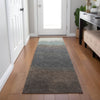 Piper Looms Chantille Ombre ACN2012 Brown Machine Washable Area Rug Runner Lifestyle Image Feature
