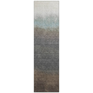 Piper Looms Chantille Ombre ACN2012 Brown Machine Washable Area Rug Runner Main Image