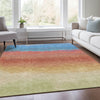Piper Looms Chantille Ombre ACN2012 Coral Machine Washable Area Rug Lifestyle Image Feature
