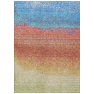 Piper Looms Chantille Ombre ACN2012 Coral Machine Washable Area Rug main image