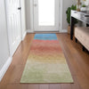 Piper Looms Chantille Ombre ACN2012 Coral Machine Washable Area Rug Runner Lifestyle Image Feature