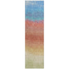 Piper Looms Chantille Ombre ACN2012 Coral Machine Washable Area Rug Runner Main Image