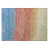 Piper Looms Chantille Ombre ACN2012 Coral Machine Washable Area Rug Scatter Main Image