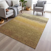 Piper Looms Chantille Ombre ACN2012 Gold Machine Washable Area Rug Lifestyle Image Feature