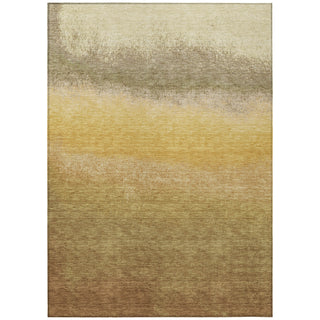 Piper Looms Chantille Ombre ACN2012 Gold Machine Washable Area Rug main image