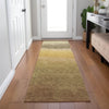 Piper Looms Chantille Ombre ACN2012 Gold Machine Washable Area Rug Runner Lifestyle Image Feature