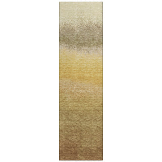 Piper Looms Chantille Ombre ACN2012 Gold Machine Washable Area Rug Runner Main Image