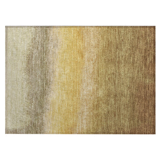 Piper Looms Chantille Ombre ACN2012 Gold Machine Washable Area Rug Scatter Main Image