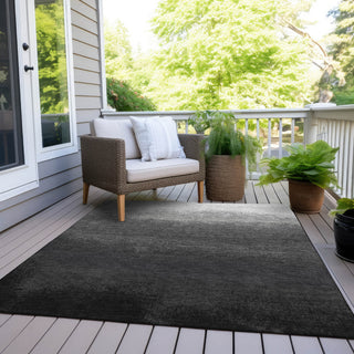 Piper Looms Chantille Ombre ACN2012 Gray Machine Washable Area Rug Outdoor Lifestyle Image Feature