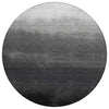 Piper Looms Chantille Ombre ACN2012 Gray Machine Washable Area Rug Round Main Image