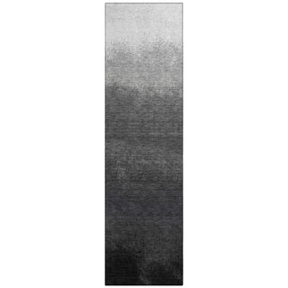 Piper Looms Chantille Ombre ACN2012 Gray Machine Washable Area Rug Runner Main Image