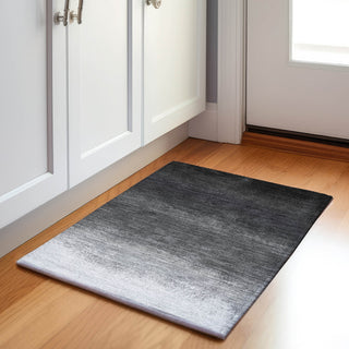 Piper Looms Chantille Ombre ACN2012 Gray Machine Washable Area Rug Scatter Lifestyle Image Feature