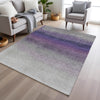 Piper Looms Chantille Ombre ACN2012 Lavender Machine Washable Area Rug Lifestyle Image Feature
