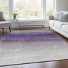 Piper Looms Chantille Ombre ACN2012 Lavender Machine Washable Area Rug Lifestyle Image Feature