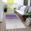 Piper Looms Chantille Ombre ACN2012 Lavender Machine Washable Area Rug Runner Outdoor Lifestyle Image Feature