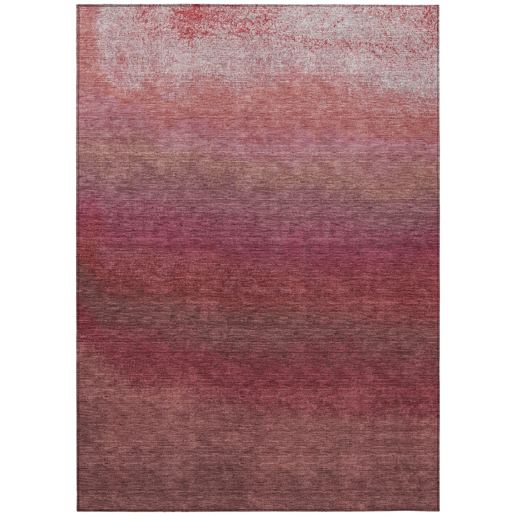 Piper Looms Chantille Ombre ACN2012 Red Machine Washable Area Rug main image