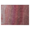 Piper Looms Chantille Ombre ACN2012 Red Machine Washable Area Rug Scatter Main Image
