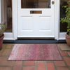 Piper Looms Chantille Ombre ACN2012 Red Machine Washable Area Rug Scatter Outdoor Lifestyle Image Feature