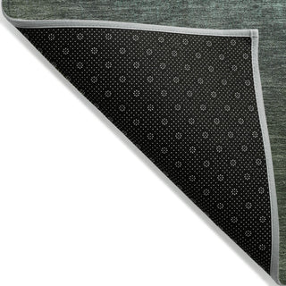 Piper Looms Chantille Ombre ACN2012 Seafoam Machine Washable Area Rug Backing Image