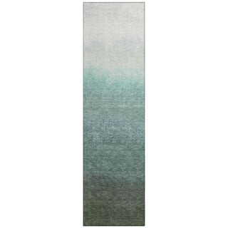Piper Looms Chantille Ombre ACN2012 Seafoam Machine Washable Area Rug Runner Main Image