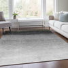Piper Looms Chantille Ombre ACN2012 Silver Machine Washable Area Rug Lifestyle Image Feature