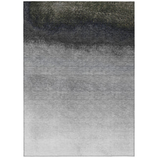 Piper Looms Chantille Ombre ACN2012 Silver Machine Washable Area Rug main image