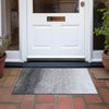 Piper Looms Chantille Ombre ACN2012 Silver Machine Washable Area Rug Scatter Outdoor Lifestyle Image Feature