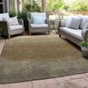 Piper Looms Chantille Ombre ACN2012 Taupe Machine Washable Area Rug Outdoor Lifestyle Image Feature