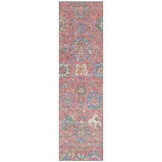 Piper Looms Chantille Global ACN2013 Coral Machine Washable Area Rug Runner Main Image