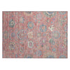 Piper Looms Chantille Global ACN2013 Coral Machine Washable Area Rug Scatter Main Image