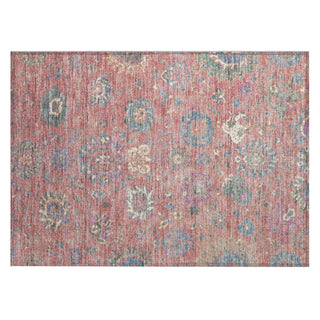 Piper Looms Chantille Global ACN2013 Coral Machine Washable Area Rug Scatter Main Image