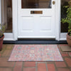 Piper Looms Chantille Global ACN2013 Coral Machine Washable Area Rug Scatter Outdoor Lifestyle Image Feature