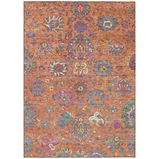 Piper Looms Chantille Global ACN2013 Orange Machine Washable Area Rug main image