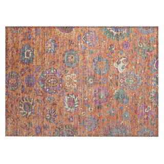 Piper Looms Chantille Global ACN2013 Orange Machine Washable Area Rug Scatter Main Image