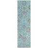 Piper Looms Chantille Global ACN2013 Teal Machine Washable Area Rug Runner Main Image
