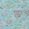 Piper Looms Chantille Global ACN2013 Teal Machine Washable Area Rug Swatch Image