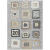 Piper Looms Chantille Geometric ACN2014 Gray Machine Washable Area Rug main image