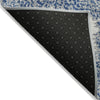 Piper Looms Chantille Geometric ACN2014 Navy Machine Washable Area Rug Backing Image